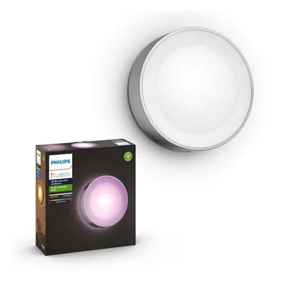 HUE Daylo SVÍTIDLO VENKOVNÍ LED 15W 1200lm 2000-6500K IP44, 16 mil. barev, nerez - PHILIPS HUE (