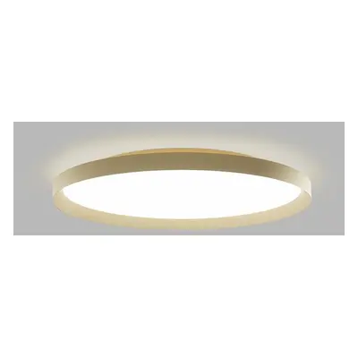 LED2 Stropní svítidlo MOON 60, G TRIAC DIM 60W 2CCT 3000K/4000K broušená zlatá - LED2 Lighting