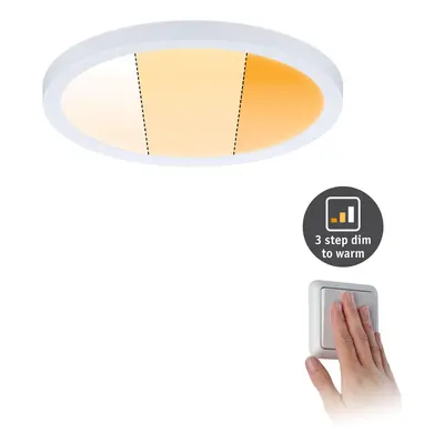 LED vestavné svítidlo Areo VariFit IP44 kruhové 175mm 13W bílá mat WarmDim 3-krokové-stmívatelné