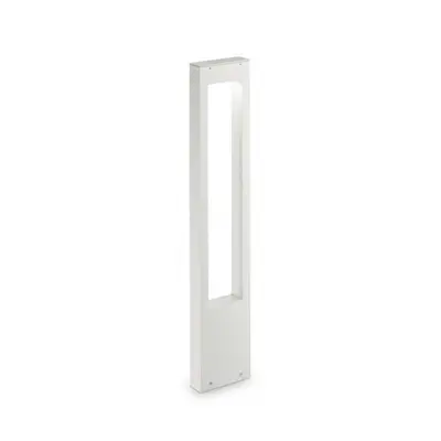 Venkovní sloupkové svítidlo Ideal Lux Vega PT1 bianco 136035 bílé - IDEALLUX