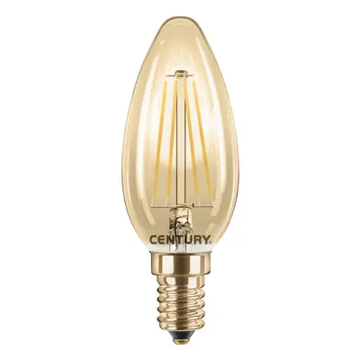 LED FILAMENT SVÍČKA EPOCA 4W E14 2200K 320Lm 360d 35x97mm IP20 - CENTURY