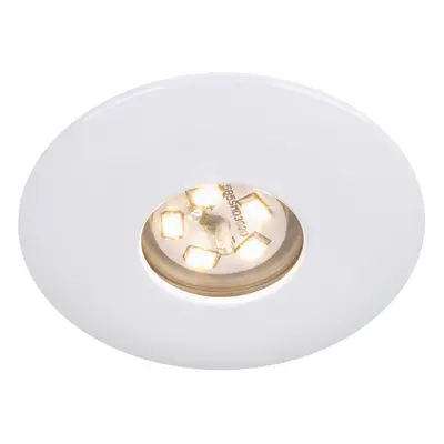 LED vestavné svítidlo, pr. 4,5 cm, 1,8 W, bílé - BRILONER