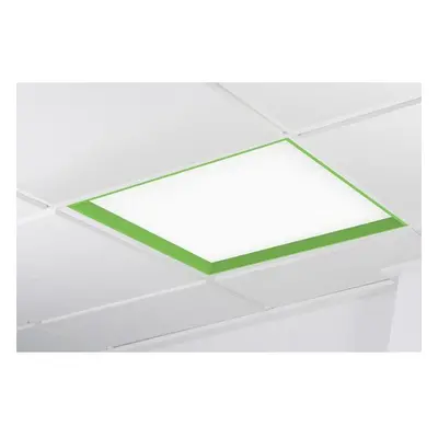 WINNER LED panel zelená 4000K mikroprisma PUSH 37W čtverec - KOHL-Lighting