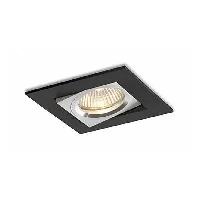 Vestavné svítidlo Aluminio Negro, černá 7W LED 500lm 40 3000K 230V - BPM