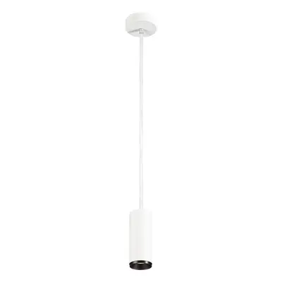 NUMINOS® PD DALI S vnitřní LED závěsné svítidlo bílá/černá 4000 K 60° - BIG WHITE (SLV)