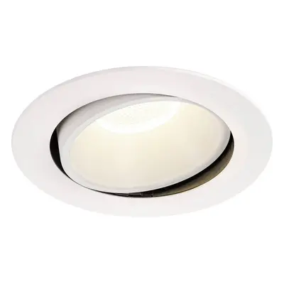 NUMINOS® MOVE DL XL vnitřní LED zápustné stropní svítidlo bílá/bílá 4000 K 55° otočné a výkyvné 