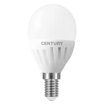 LED MINI GLOBE ONDA 8W E14 3000K 806Lm 200d 45x87mm IP20 - CENTURY