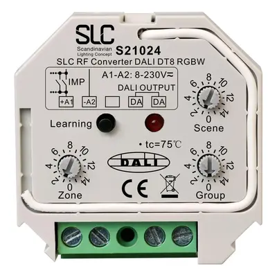 SLC RF/AC-PushDim to DALI DT8 RGB/RGBW Converter - TLG