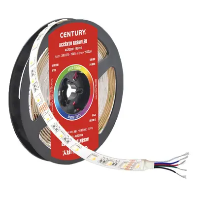 LED pásek ACCENTO PRO 19.2W 60 led/m 96W RGB+4000K 2500Lm Ra80 120d IP20 24VDC - CENTURY