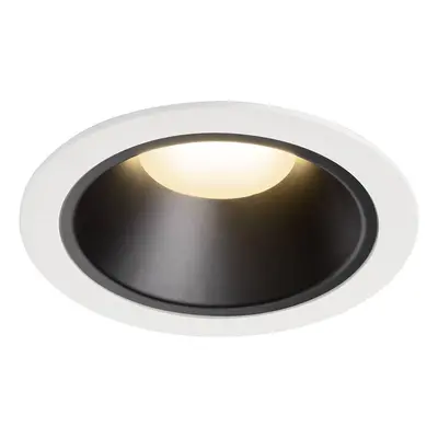 NUMINOS® DL XL vnitřní LED zápustné stropní svítidlo bílá/černá 3000 K 20° - BIG WHITE (SLV)