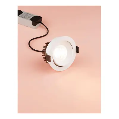 Zapuštěné svítidlo BLADE bílý hliník LED 12W 3000K 38st. IP65 výklopné - NOVA LUCE