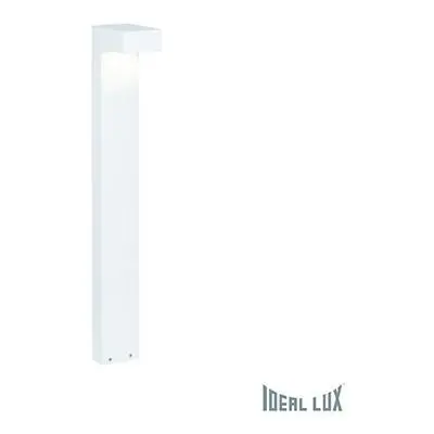 Venkovní sloupkové svítidlo Ideal Lux Sirio PT2 big bianco 115085 bílé 80cm G9 2x15W - IDEALLUX