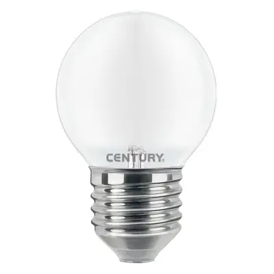 LED FILAMENT MINI GLOBE SATEN 6W E27 6000K 806Lm 360d 45x72mm IP20 - CENTURY