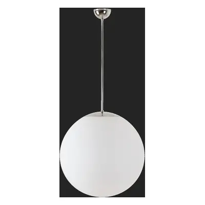 ADRIA P4 závěsné skleněné svítidlo nerez leštěná / bílá IP40 3000 K 41W LED - OSMONT