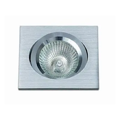 Vestavné svítidlo Aluminio Plata, kartáč.hliník 7W 500lm 40°3000K LED 230V - BPM