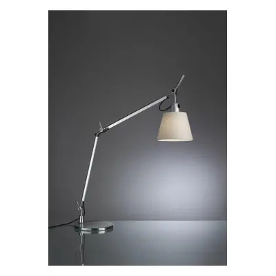 Stolní lampa Tolomeo basculante tavolo leský hliník / pergamen (0947010A + A004030) - ARTEMIDE