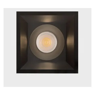 AKCE - Zápustné svítidlo NOON SQ 93x93mm černé 38° 10W 3000K - Kohl Lighting