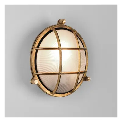 Nástěnné / stropní svítidlo Thurso Round IP44 E27 42W mosaz - ASTRO Lighting