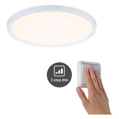 LED vestavné svítidlo Areo VariFit IP44 3-krokové-stmívatelné 230mm 16W 3.000K bílá - PAULMANN