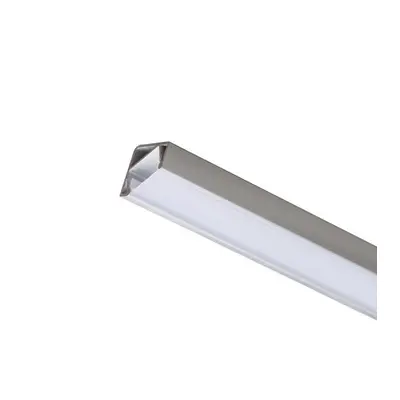 LED PROFILE I 30/60 přisazený 1m eloxovaný hliník/matný akryl - RED - DESIGN RENDL