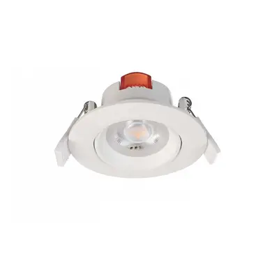 Deko-Light stropní vestavné svítidlo SMD-68-230V-3000K-kulaté 230V 6,5W 3000 K 540 lm bílá RAL 9