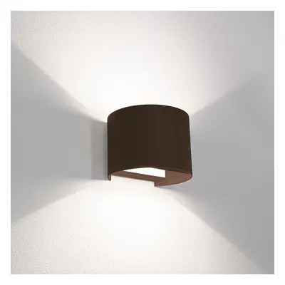 Venkovní nástěnné LED svítidlo up/down corten 10W 2700/4000/6500K IP65 - CENTURY