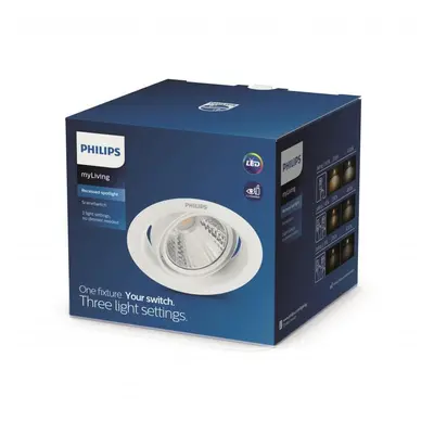 Pomeron SVÍTIDLO PODHLEDOVÉ LED 3W 200lm 2700K stmívatelné, bílá - PHILIPS (915005808301)