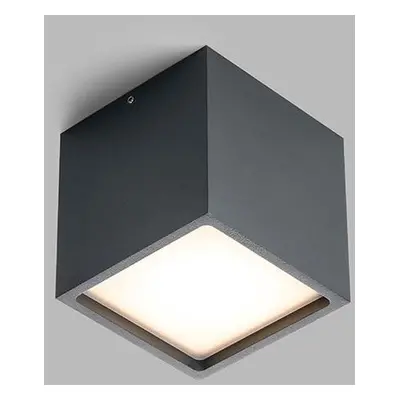 LED2 Svítidlo stropní CUBE, A 12W 3000K ANTRACITOVÉ - LED2 Lighting