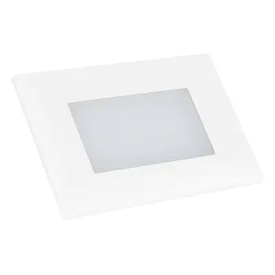 LED NOUZOVÉ SVÍTIDLO CORTES ZAPUŠTĚNÉ NO modul 3hod 1W 4000K 70Lm 110d IP20 107x66x45mm - CENTUR