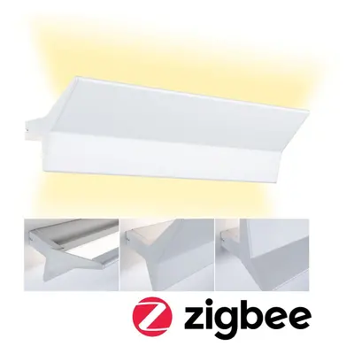 LED nástěnné svítidlo Smart Home Zigbee Stine měnitelná bílá / 230V 13W stmívatelné bílá mat - P