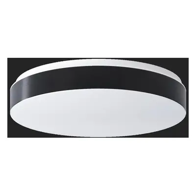 DELIA C2A stropní/nástěnné plastové svítidlo bílá / bílo - černá IP54 3000 K 27W LED HF - OSMONT