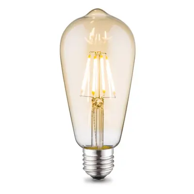 LED Filament, vícenasobná spirála, E27 2700 K - LEUCHTEN DIREKT / JUST LIGHT