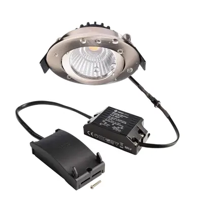 Deko-Light stropní vestavné svítidlo, Dione IP, 8,5 W, DIM, 4000 K, 220-240V 4000 K 800 lm nikl 