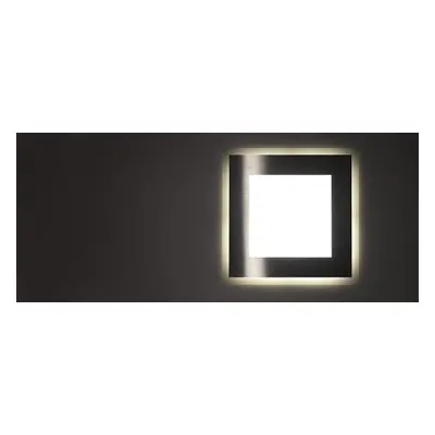 Vestavné svítidlo Aura Quadra LED 9 nerez 1W 98lm 12V - LUXLIGHTING