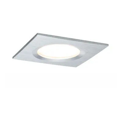 Zápustné svítidlo LED Coin Slim IP44 hranaté 3x 6W 3x 470lm 2700K hliník 3ks stmívatelné 938.95 