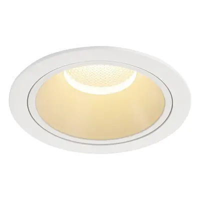 NUMINOS® DL XL vnitřní LED zápustné stropní svítidlo bílá/bílá 3000 K 55° - BIG WHITE (SLV)