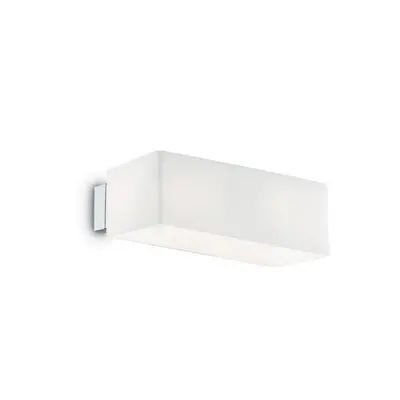 Nástěnné svítidlo Ideal Lux Box AP2 009537 bílé - IDEALLUX