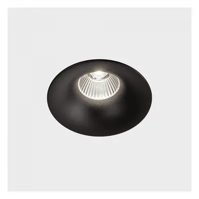 LUXO IP65 zapuštěné svítidlo s rámečkem černá 12W 4000K Push - KOHL-Lighting