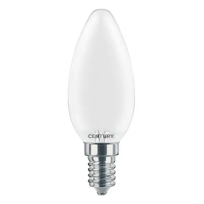 FILAMENT LED INCANTO SATEN CANDELA 6W E14 4000K DIM - CENTURY