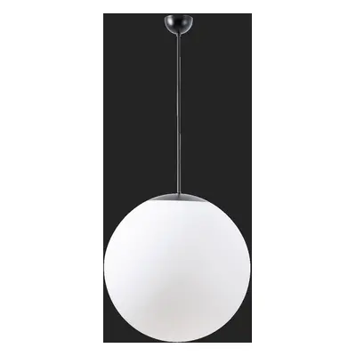 ADRIA P4 závěsné skleněné svítidlo černá / bílá IP40 4000 K 41W LED - OSMONT