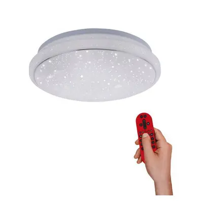 JUPI LED stropní svítidlo Smart Home s RGB změnou barev a nastavitelnou teplotou barvy světla ME