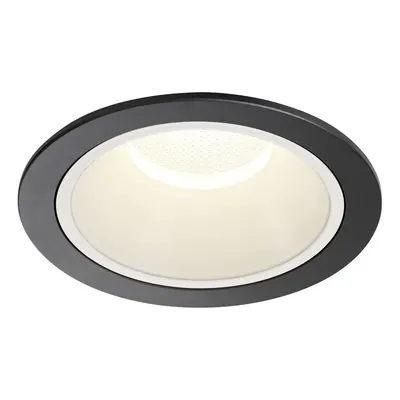 NUMINOS® DL XL vnitřní LED zápustné stropní svítidlo černá/bílá 4000 K 55° - BIG WHITE (SLV)