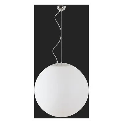 ADRIA L5 závěsné skleněné svítidlo nerez leštěná / bílá IP40 3000 K 48W LED DALI - OSMONT