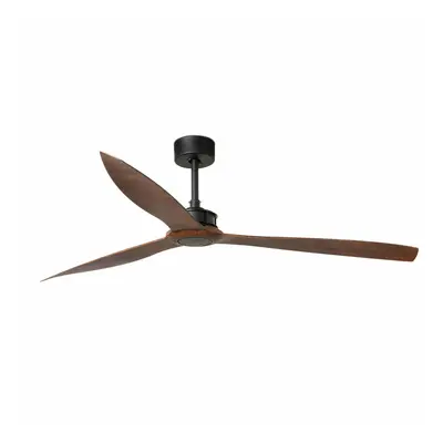 JUST FAN XL, černá/dřevo, stropní ventilátor 178cm - FARO