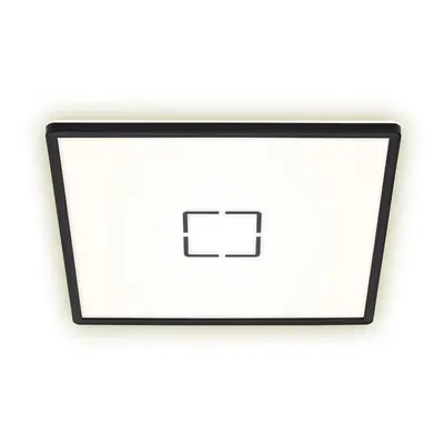 Slim svítidlo LED panel, 42 cm, 3000 lm, 22 W, černá - BRILONER