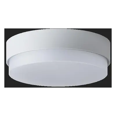 TRITON 1 stropní/nástěnné průmyslové plastové svítidlo stříbrná / bílá IP65 2x25W E27 - OSMONT