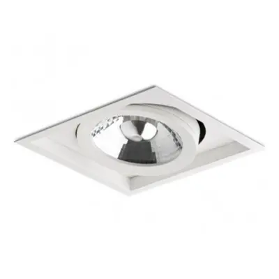 AKCE - Vestavné svítidlo Aluminio Blanco, bílá, 1x100W, 12V - BPM