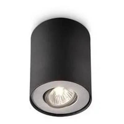 Stropní bodové svítidlo Philips Pillar 56330/30/PN černé - PHILIPS (915001807703)