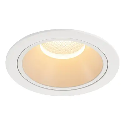 NUMINOS® DL XL vnitřní LED zápustné stropní svítidlo bílá/bílá 2700 K 55° - BIG WHITE (SLV)