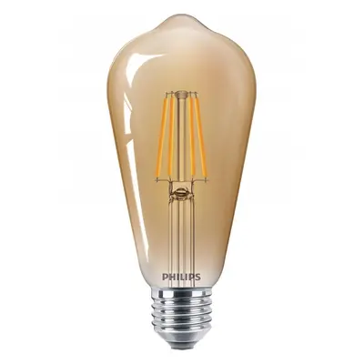 Vintage LED žárovka E27 ST64 4W 400lm 2500K nestmívatelná, gold - PHILIPS (929001941601)